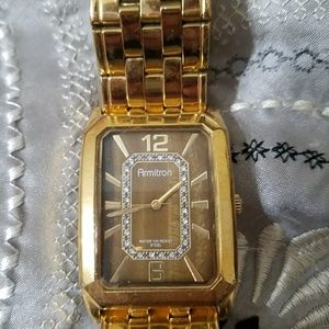 Gold Armitron Watch
